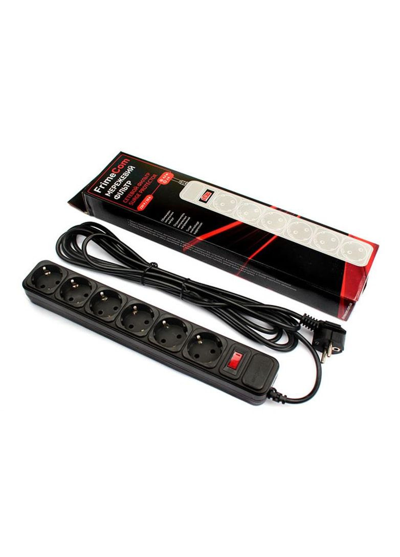 Фільтр живлення (FC-B4006W 3 B) 6 розеток, 3 м, FrimeCom (336957173)