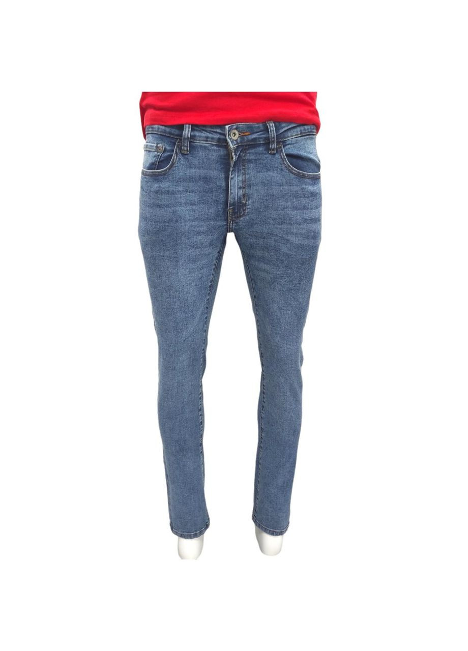 Чоловічі джинси Vintage slim, низька посадка, еластичні, сині, розмір 32х32 Weatherproof slim fit (370442482)