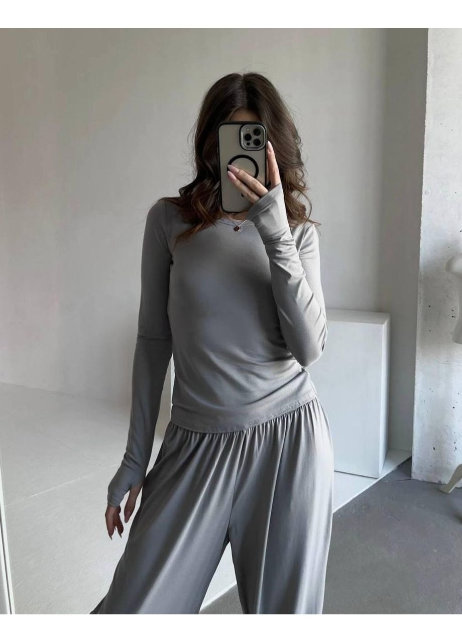 Жіночий костюм оверсайз спортивний No Brand (365453174)