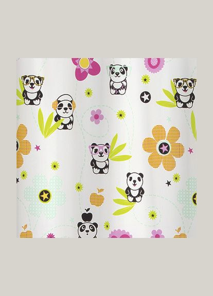 Шторка для ванной и душа Panda Life 180х200 см, полиэстер (10.18471) Spirella (334714023)