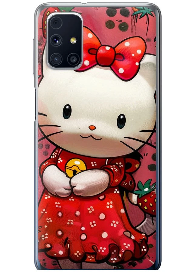 Силіконовий чохол 'hello kitty1' для Endorphone Samsung Galaxy M31s M317F (285701464)