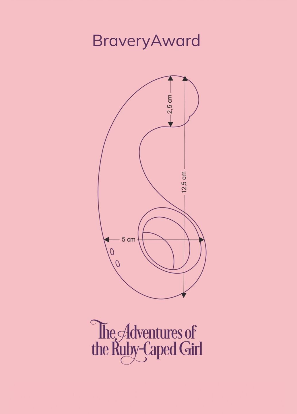 Вібратор для точки G BraveryAward blue - CherryLove FairyGasm (332209419)