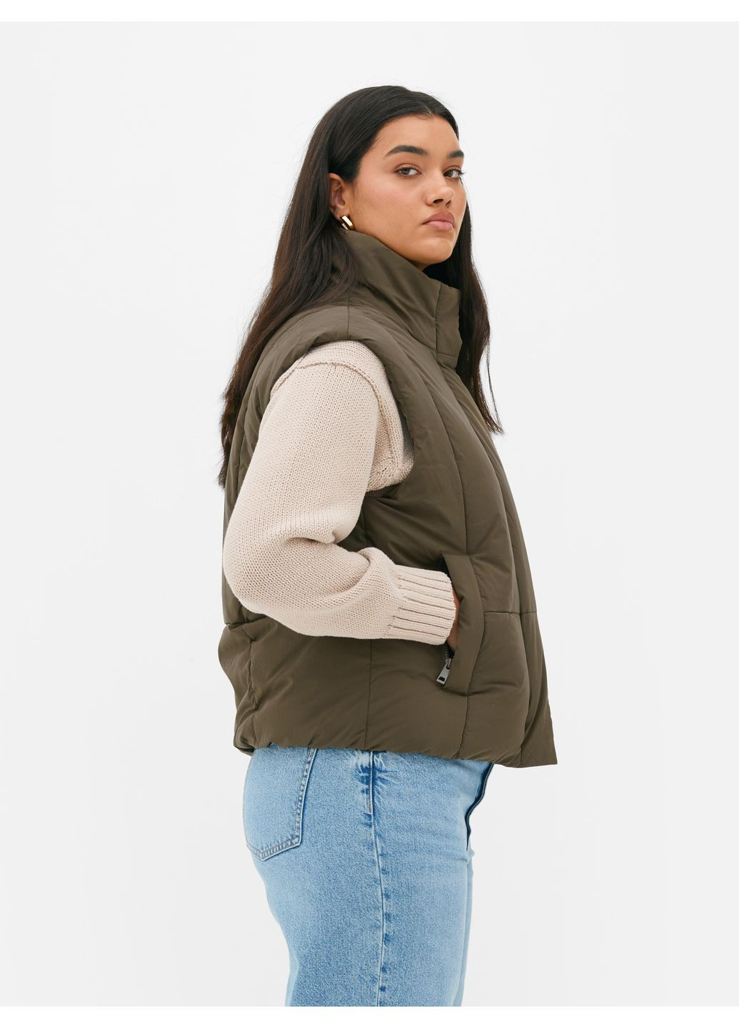 Жилет,хакі, Primark (360619689)