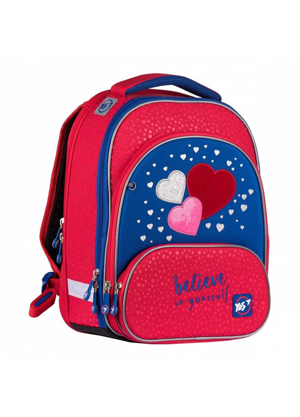 Шкільний рюкзак S-30 JUNO ULTRA "Heart beat" 555479 Yes (278404456)