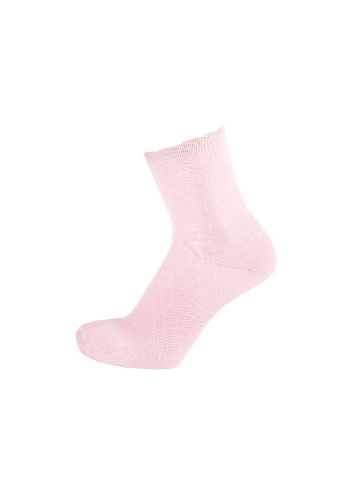 Носки детские демисезонные для девочек, из хлопка 4102 Светло-розовый Duna (265535057)