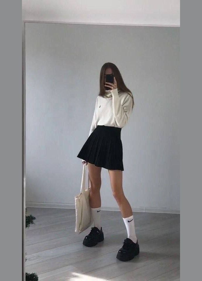 Черная праздничный, повседневная, вечерний женская юбка-шорты костюмка No Brand