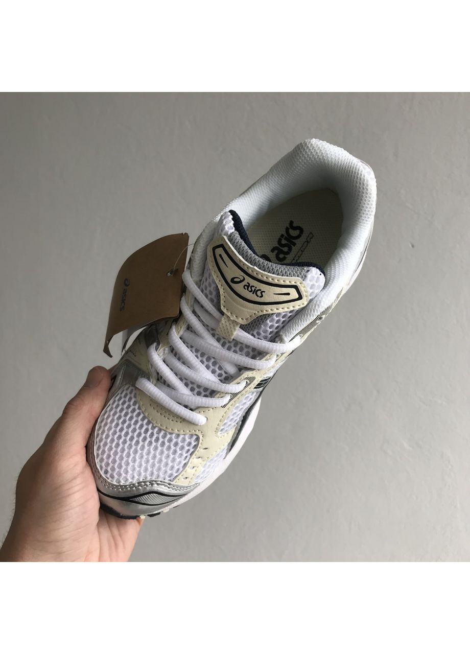 Кросівки жіночі і чоловічі Asics Gel-Kayano 14 white grey black | Асікс Гель-Каяно 14 білі сірі чорні No Brand білі демісезони (364667105)