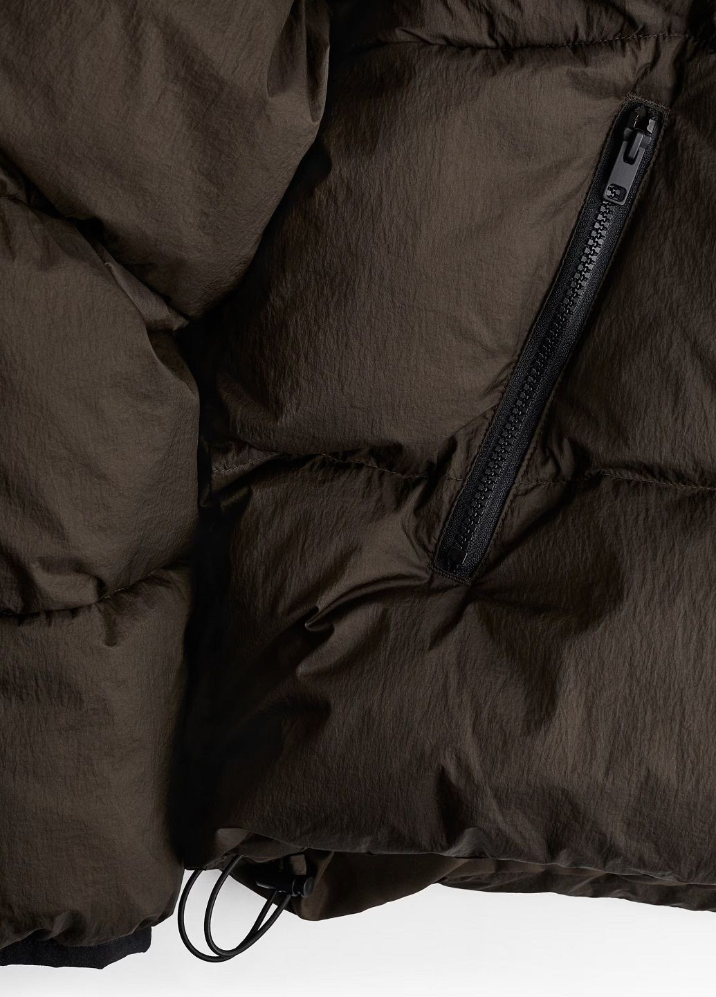 Коричневая демисезонная куртка H&M