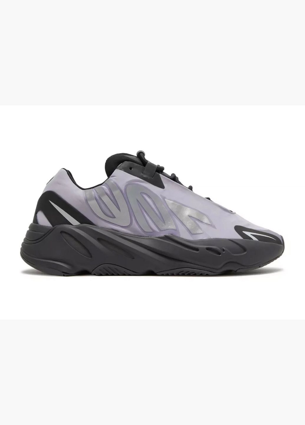 Фиолетовые кроссовки мужские yeezy boost 700 mnvn geode violet gw9526 adidas