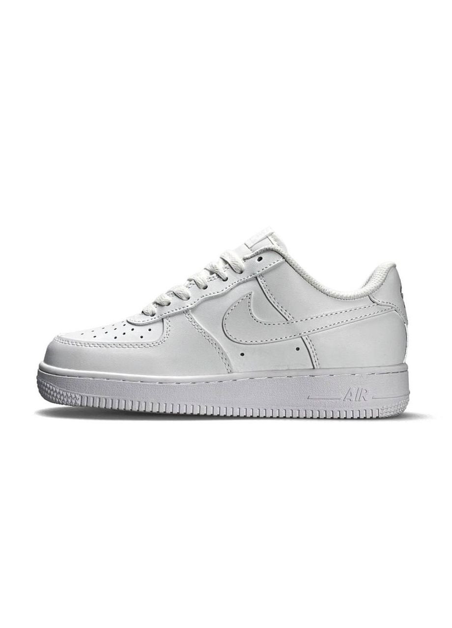 Білі всесезонні кросівки nike No Brand Air Force 1 Low White