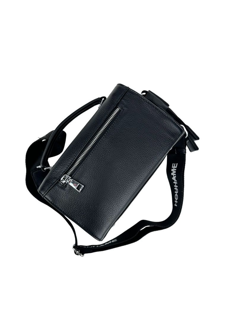 Жіноча об'ємна шкіряна сумка через плече кросбоді RoyalBag NB2-8669A (299179412)