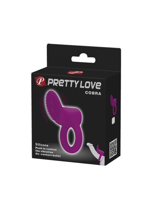 Эрекционное кольцо Pretty Love Cobra Фиолетовое CherryLove LyBaile (282676242)