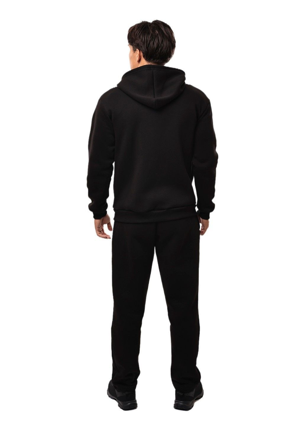 Черный костюм спортивный мужской Like