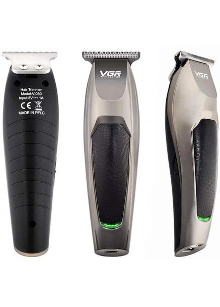 Бездротова машинка Для Стрижки Волосся V-030 Бодігpуммер, підстригальна машинка професійна VGR (364664323)