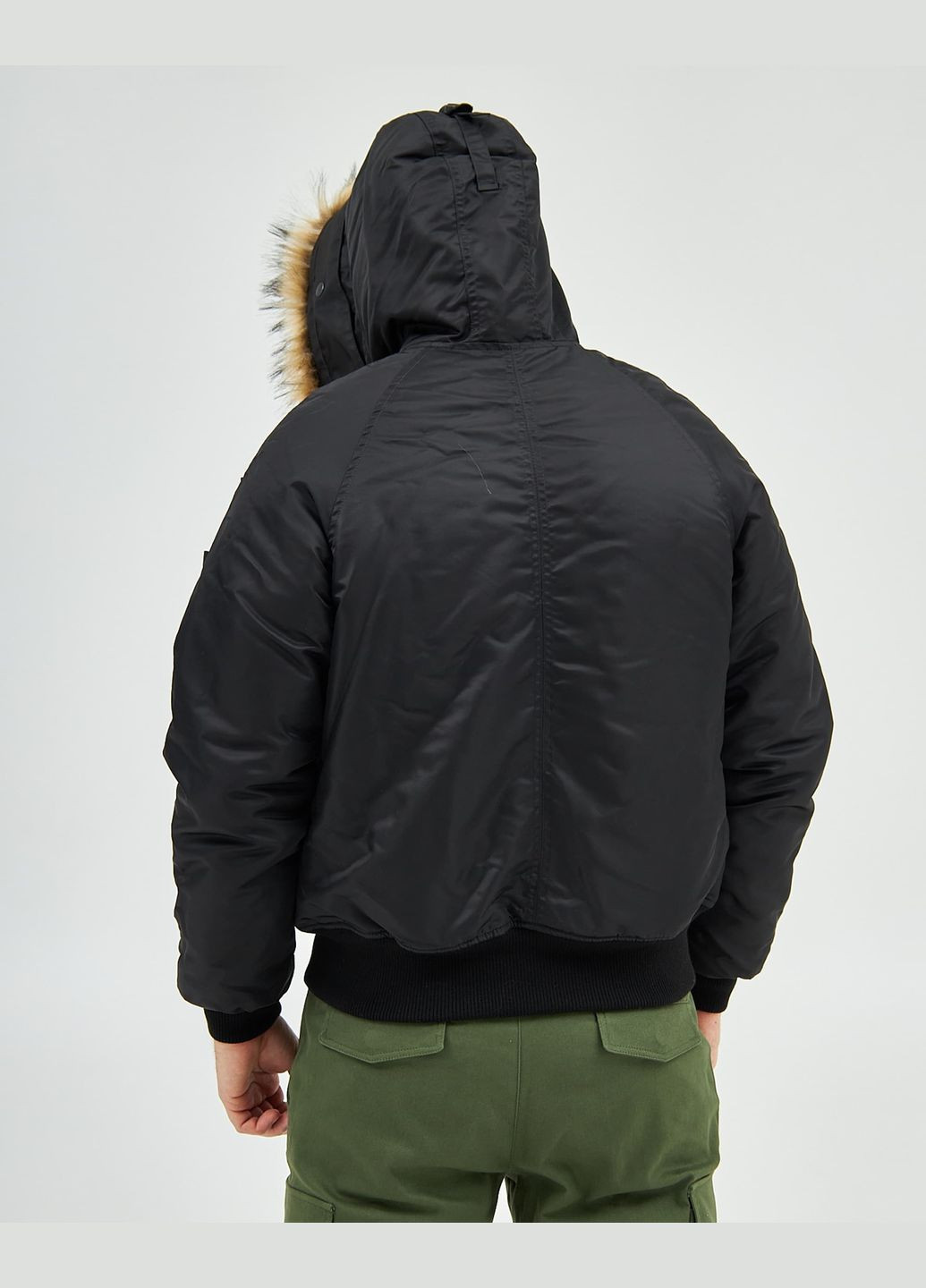 Чорна зимня аляска n-2b classic синя Olymp 21-AM-N-2B-OS-BL