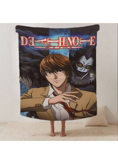 Плед 3D DEATH NOTE Зошит смерті 29637 180х215 см FlexDress (368761441)