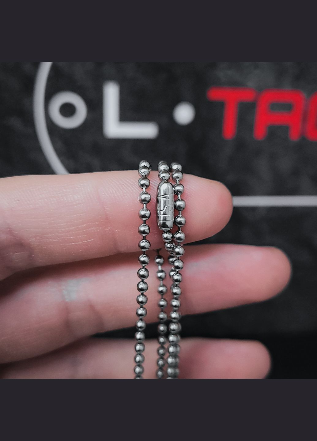 Оригінальний стальний нержавіючий ланцюжок USA No Brand (300672570)