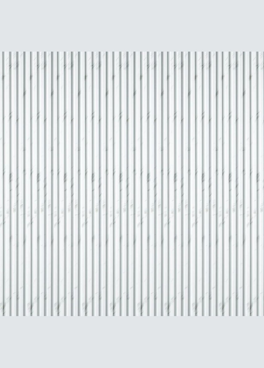 Рейка декоративна PS 2900х120х12мм Білий мармур SW-00002134 Sticker Wall (325880209)