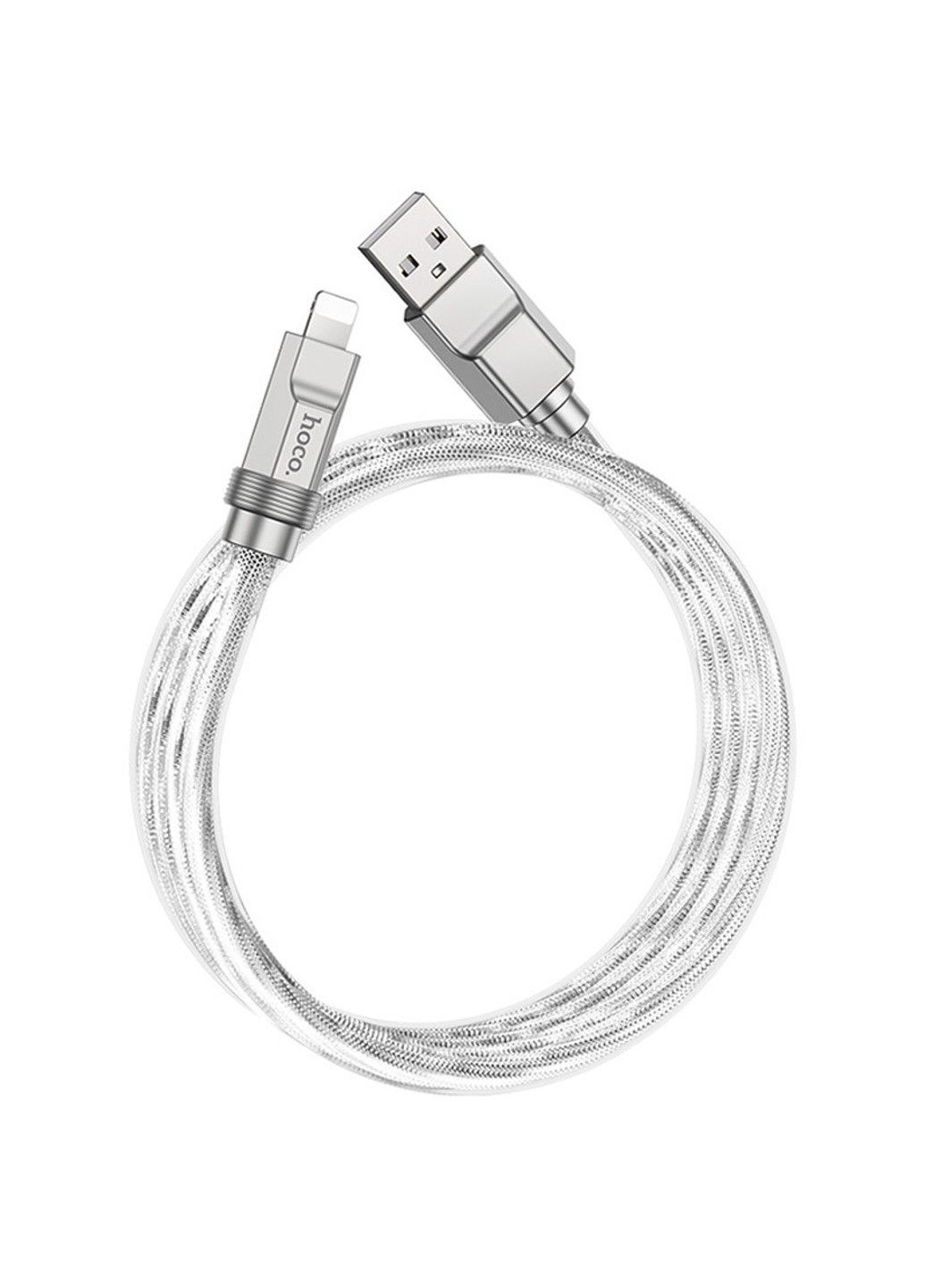 Дата кабель U113 Solid 2.4A USB to Lightning (1m) Hoco (293513895)