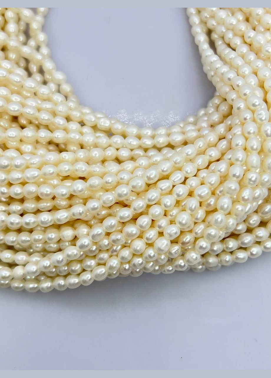 Жемчуг на нитке без замка 2.8-3.2 мм 40 см No Brand (313931005)