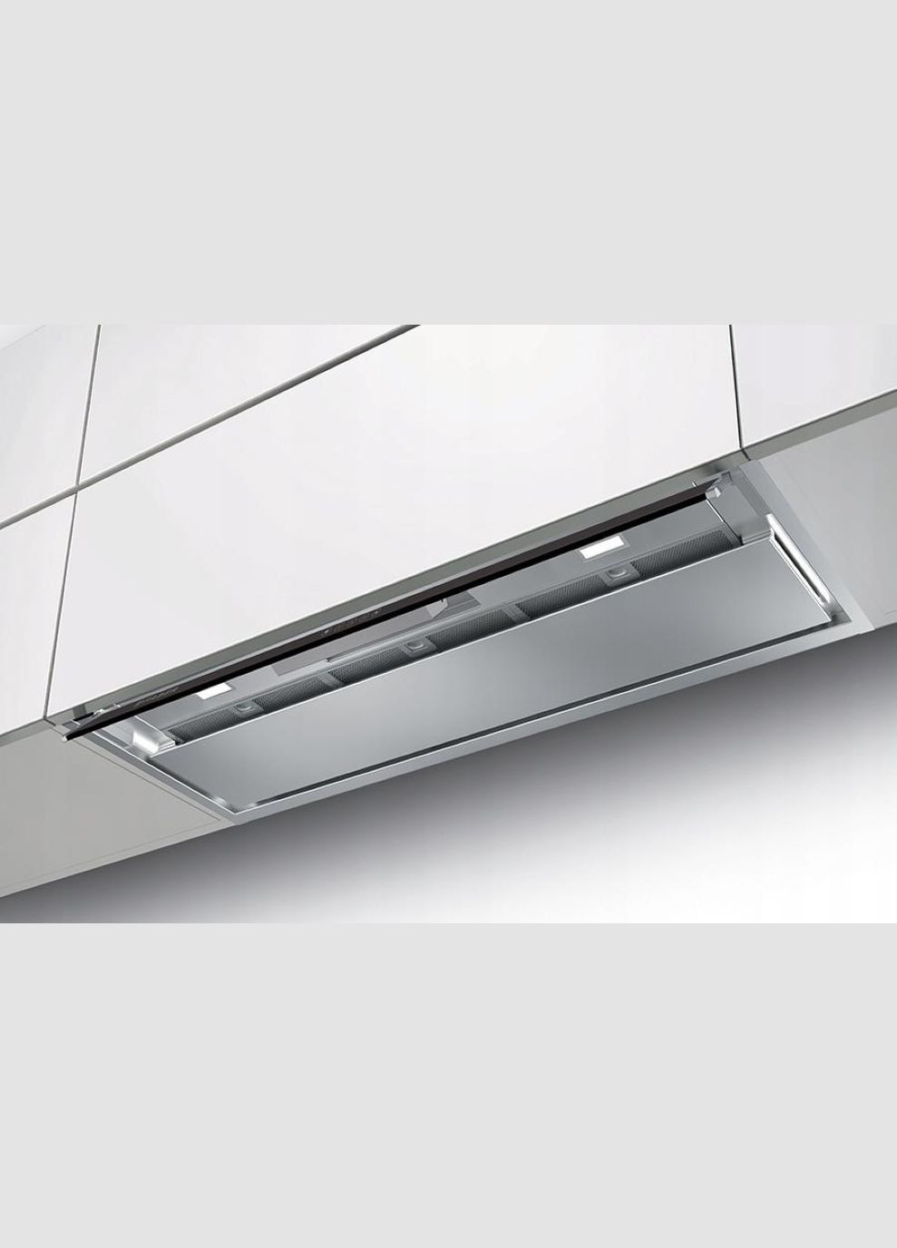 Витяжка вбудована, 90см, 1119м.куб/год, In-Nova Touch Bk/X A90, нерж+чорний Faber (314979425)