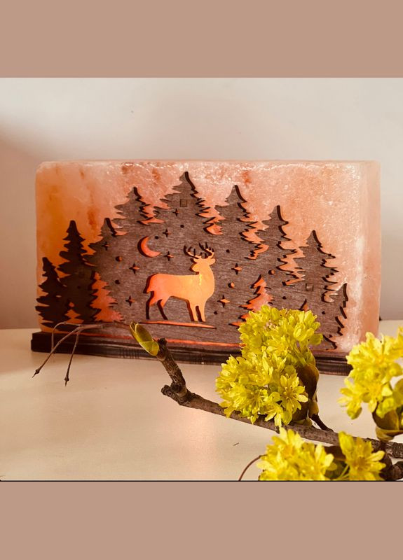 Соляной светильник солевая лампа 100% из розовой гималайской соли 2 кг на комнату 15 – 17 кв.м. (Lamp1903012) No Brand (316230599)