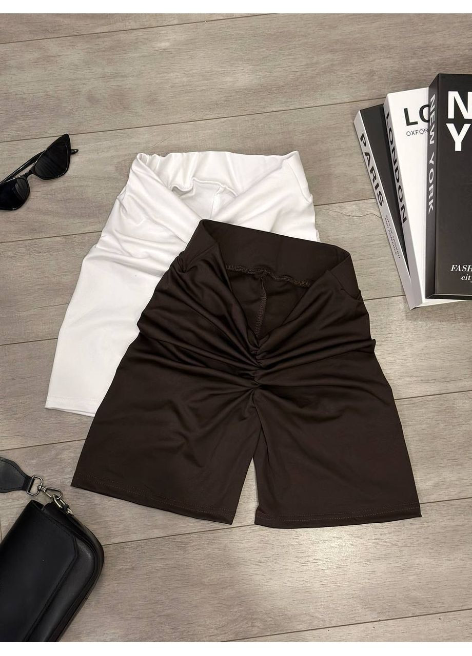 Шорти з високою посадкою та пуш-ап ефектом No Brand (361626295)