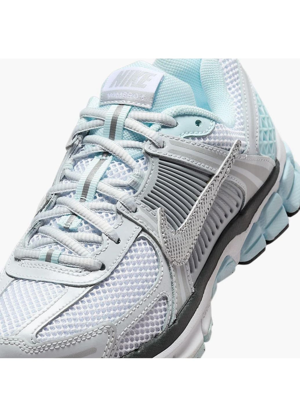 Кроссовки женские Zoom Vomero 5 Gs (HQ3255-043) Nike серые лето (370780528)