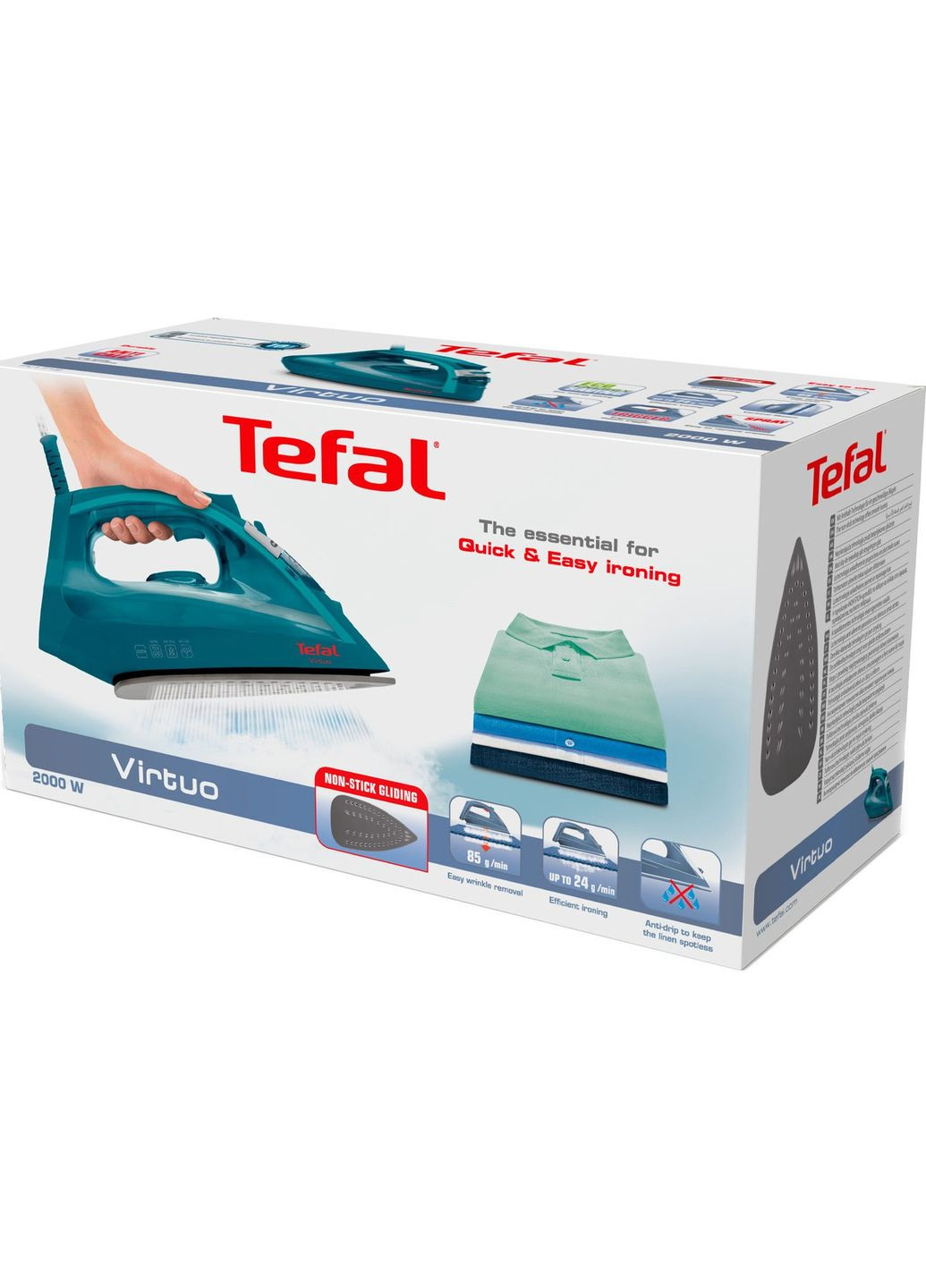 Утюг 2000Вт/керамическое антиприг покр/85/25г Tefal (361311150)