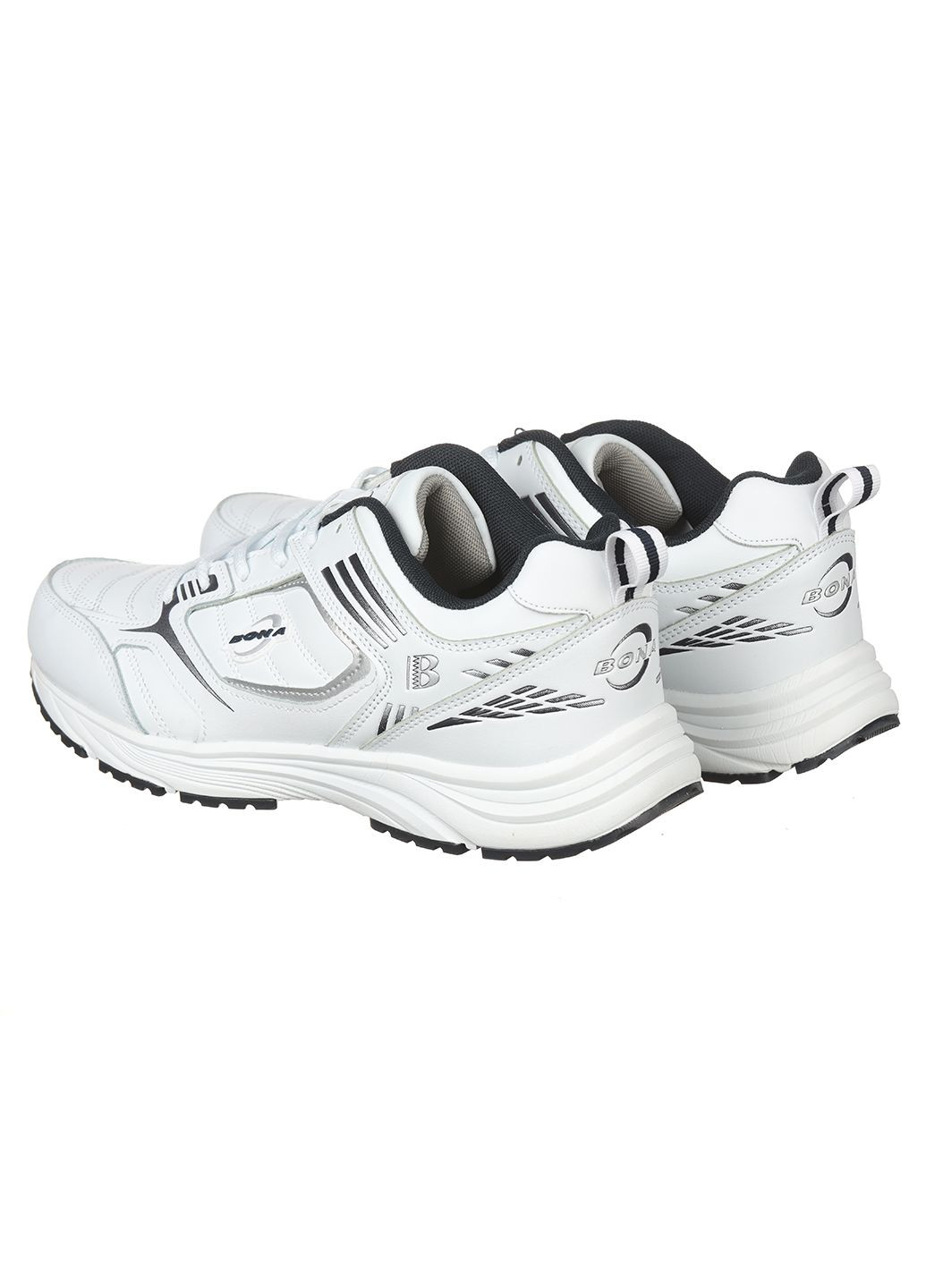 Белые демисезонные мужские кроссовки 658a Bona