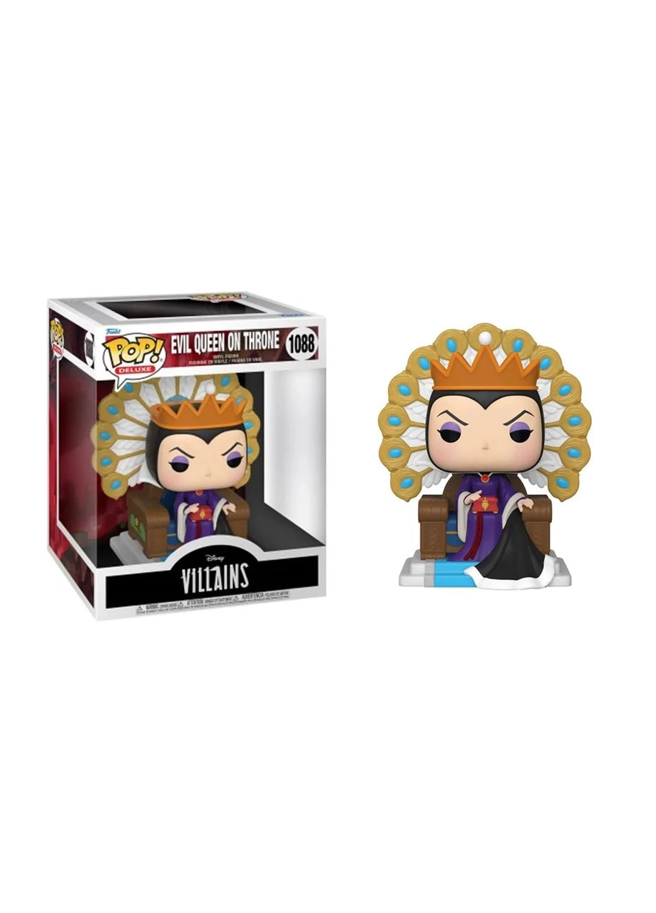 Фігурка Фанко Поп Лиходії Зла королева на троні Pop Villains Evil Queen on throne 15 см V EQT 1088 Funko (397307033)