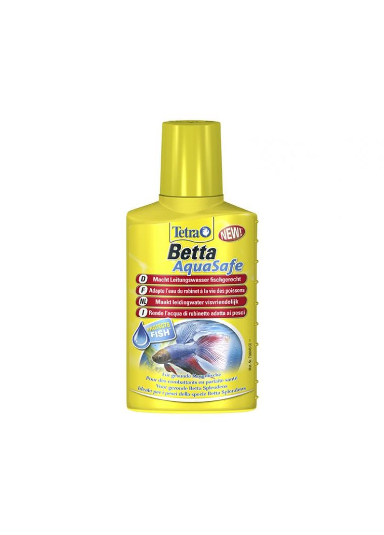 Betta AquaSafe 100ml антихлор препарат для аквариумов с петухами Tetra (292114315)