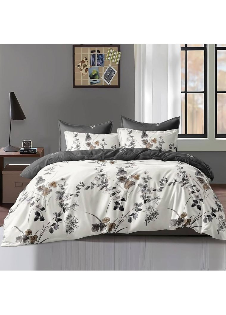 Постільна білизна євро Home Полікотон 21087 200х220 см DUSHKA (366574537)