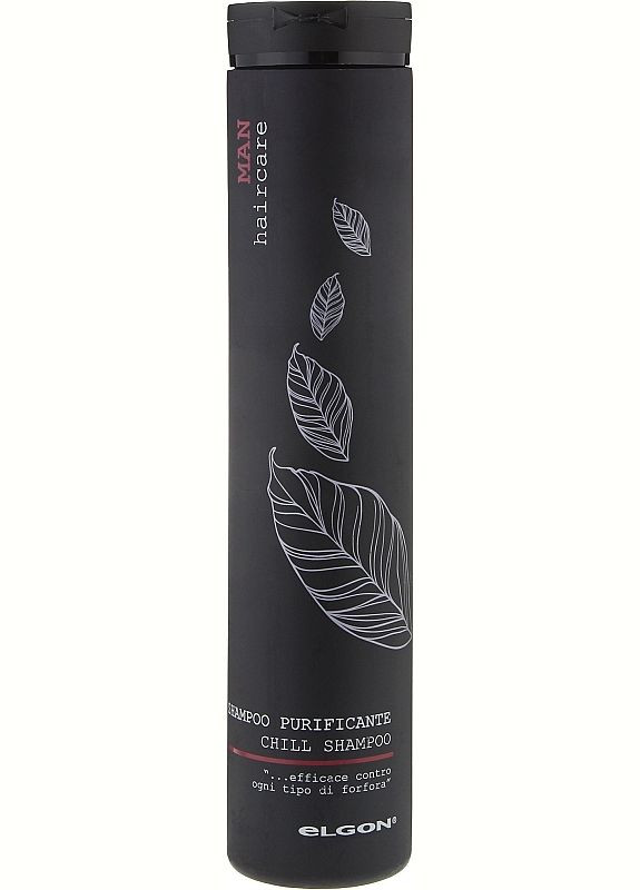 Шампунь чоловічий для волосся проти лупи Man Purificante Chill Shampoo 250ml (2-957848) Elgon (369788860)
