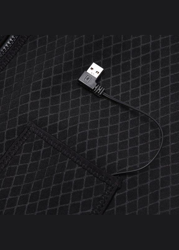 Жилет із підігрівом G1 Чорний розмір з живленням від USB/Power Bank + 3 режими підігрівання FG (341328173)