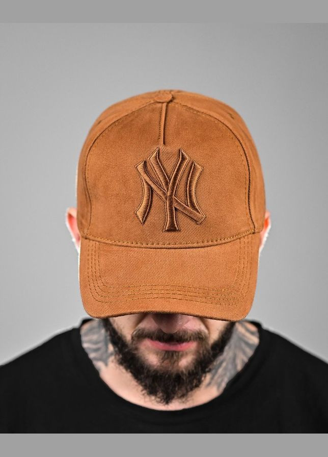 Стильна чоловіча кепка New York бежева Freedom (335029515)