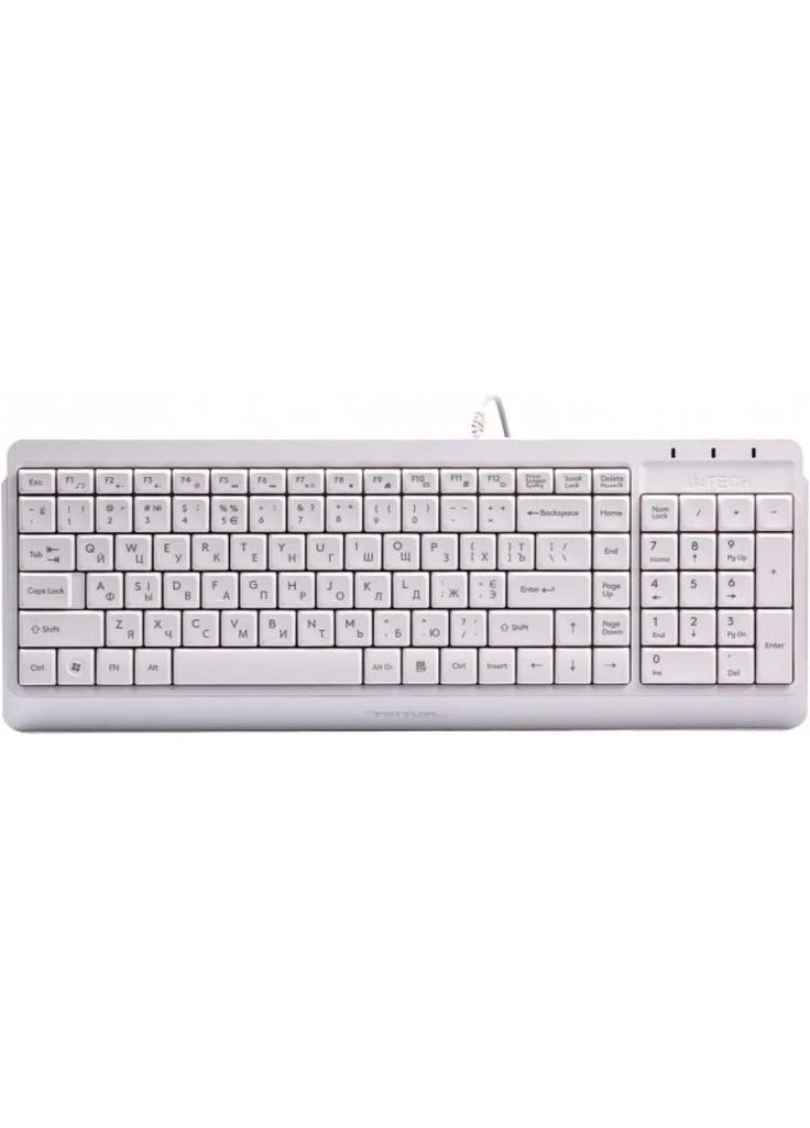 Клавіатура (ek12114) A4Tech FK15 White (392053766)