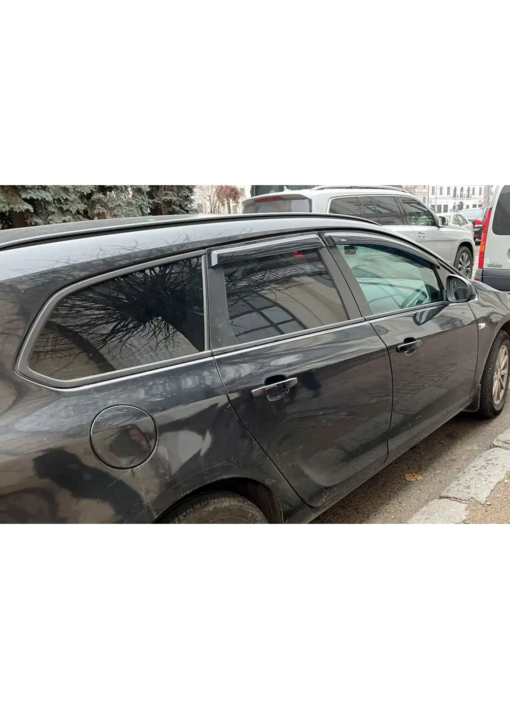 Дефлекторы WG (4 шт, ) для Opel Astra J 2009-2015 гг Hic (390731934)