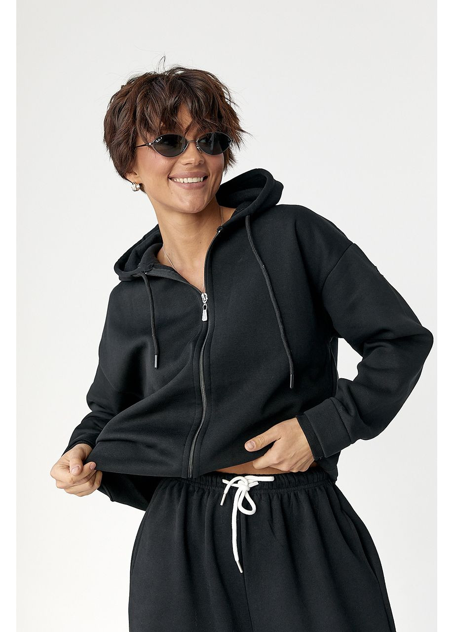 Утеплені худи на блискавці Lurex (365629452)