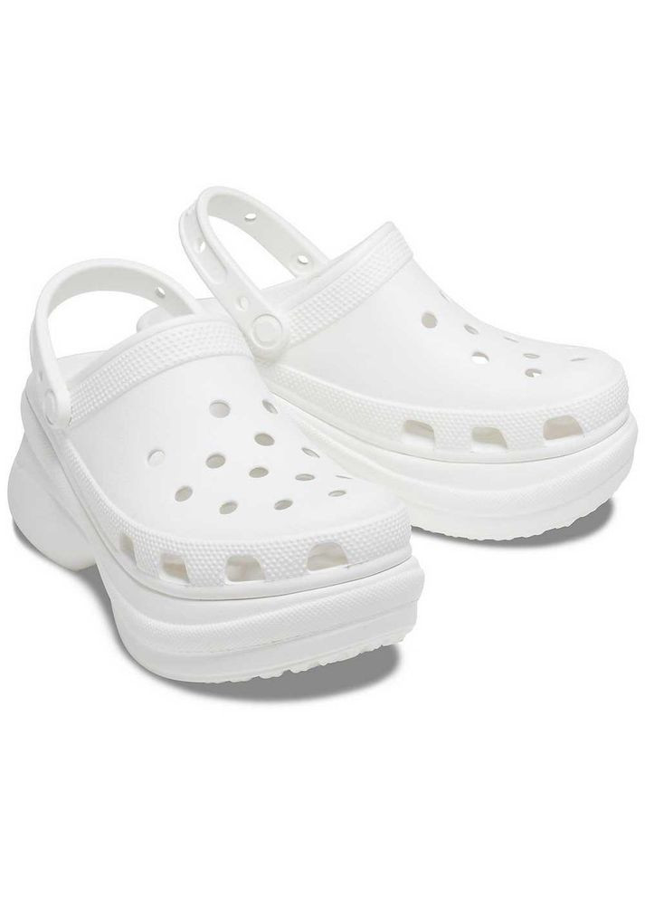 Белые женские кроксы classic bae clog m9w11-42-27.5 см white 206302 Crocs