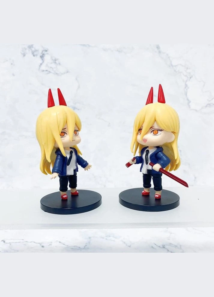 Людина бензопила Chainsaw Man Nendoroid Denji Нендороїд Денджі ігрові фігурки аніме манга 6 шт 1112 см Shantou (280258106)