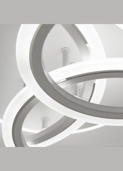 Світильник світлодіодний стельовий SONNE 90W 4R APP 590525 WHITECHROME 220V IP20 з пультом ДУ Luminaria (329440150)