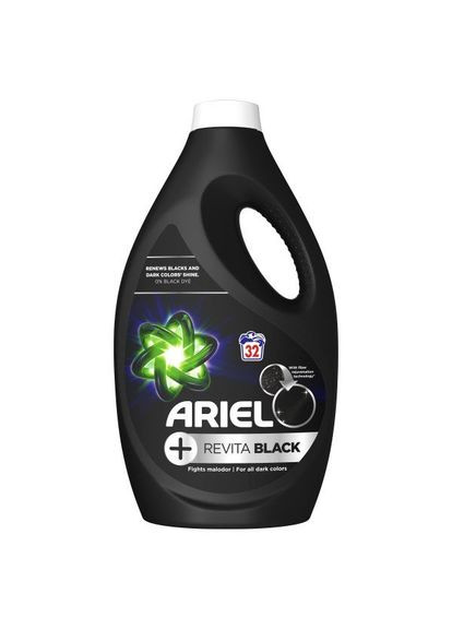 Гель для прання чорних і темних речей revitablack 1750мл Ariel (299771683)