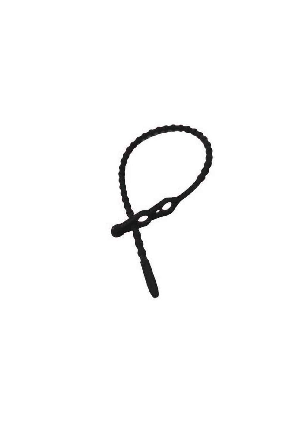 Хомут господарський багаторазовий L=240мм "Тірапласт" 30шт чорний Гемопласт (357220373)