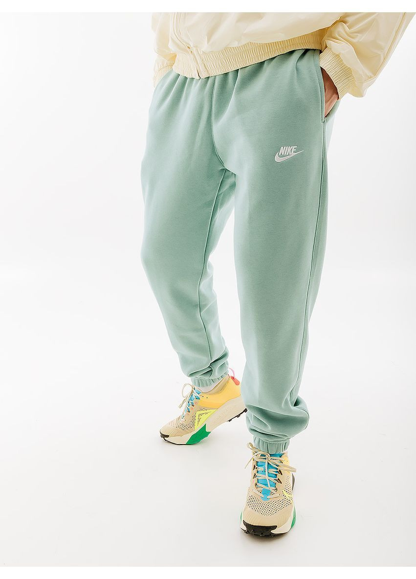 Бирюзовые спортивные зимние брюки Nike