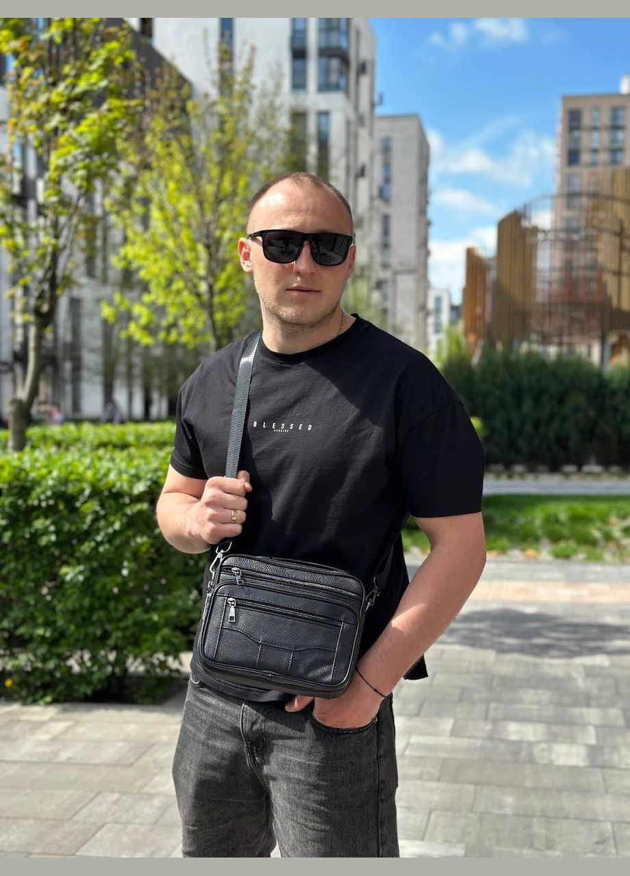 Качественная мужская сумка из натуральной кожи, сумка мессенджер, кожаная барсетка, сумка BX-14440B Bexhill (298570581)