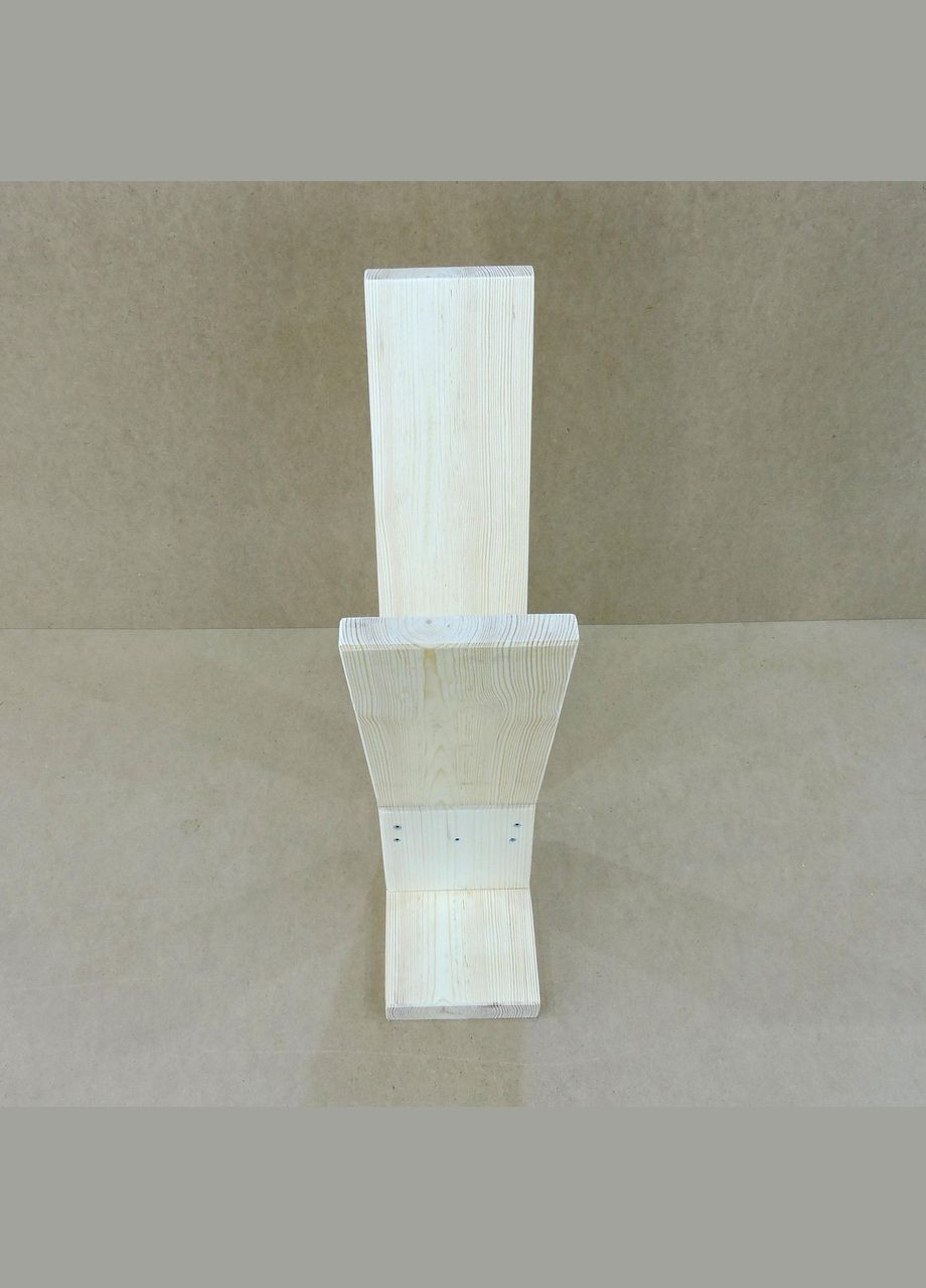 Дровниця для лазні з дерева Гужарат бланже (ДРБ-001501) No Brand (328960195)