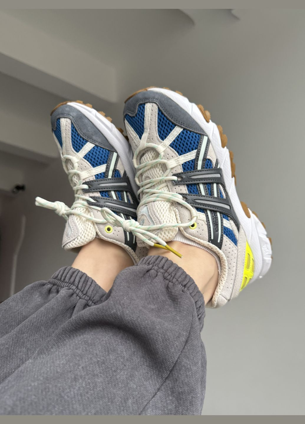 Кросівки жіночі Asics Gel-Sonoma 15-50 beige blue yellow | Асікс Гель-Сонома 15-50 бежеві сині жовті No Brand бежеві демісезони (316507787)