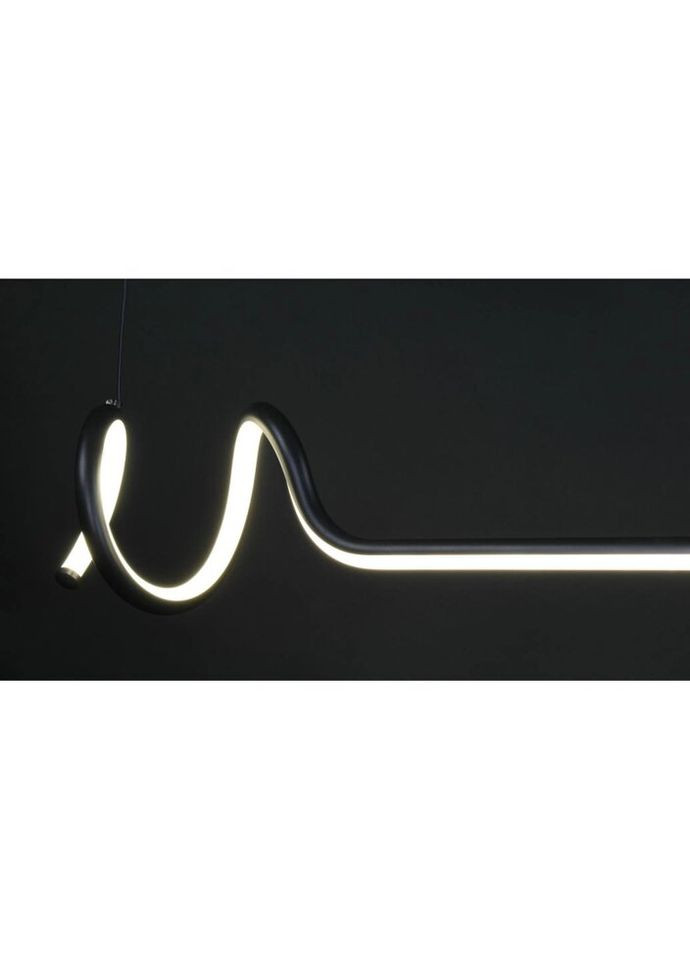 Люстра светодиодная подвесная LED светильник для квартиры на потолок лэд 27253 Черный 30-140х20х120 см. Sunnysky (335974913)