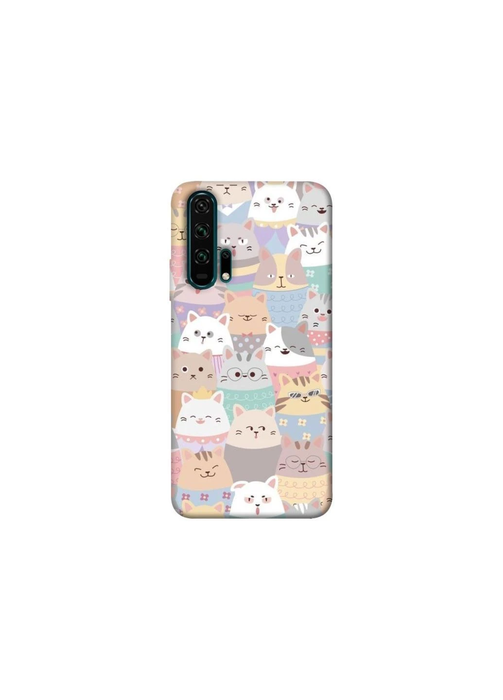 Чохол на Huawei Honor 20 Pro Funny Kittens ver.2 Frontalka (379680428)